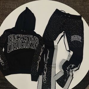 Black Rockstar Original Stacked Set